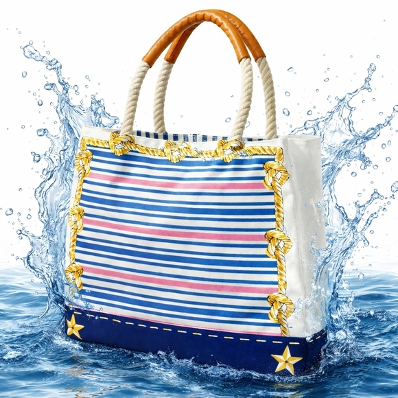 Brighton SAIL INTO THE SUMMER Nautical Tote - Picture 2 of 16